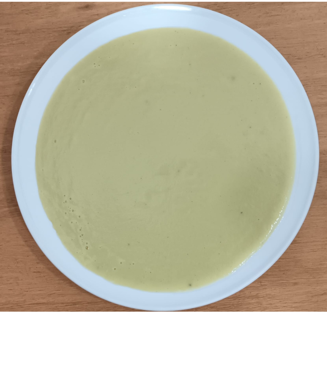 Crema de brócoli y calabacín