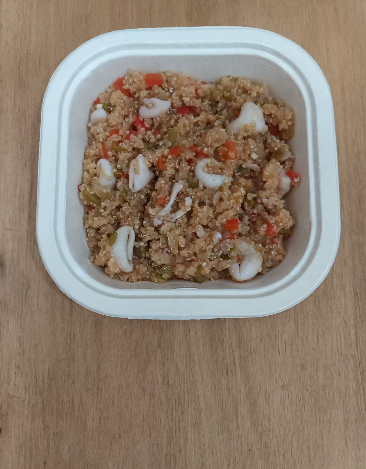 Quinoa con chipirones - ensupuntoadomicilio