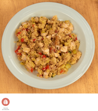 Quinoa con pollo y verduras - ensupuntoadomicilio