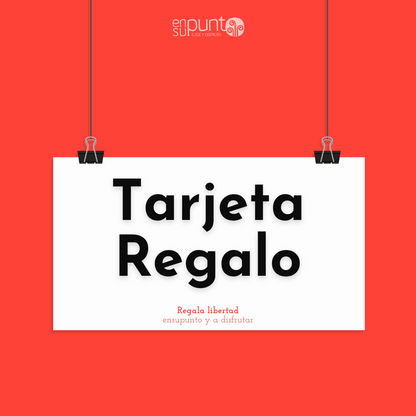 Tarjeta Regalo "Regala Libertad" - ensupuntoadomicilio